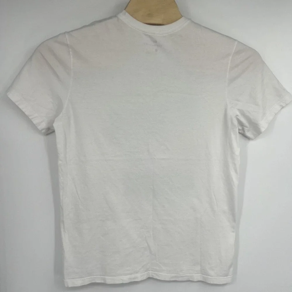 Nike Mens The Air Company Graphic Tee White Short Sleeve‎ T-Shirt Size Medium